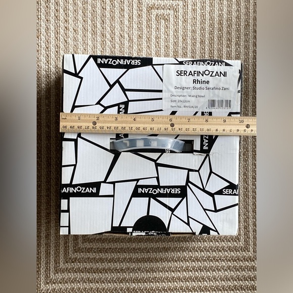 SERAFINOZANI stainless steel mixing bowl - Picture 11 of 13